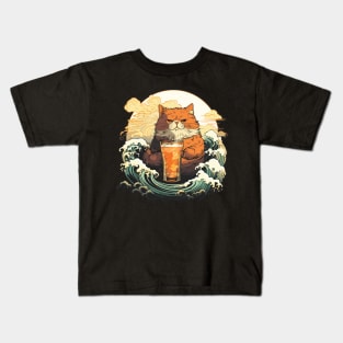 Purrfect Brews Kids T-Shirt